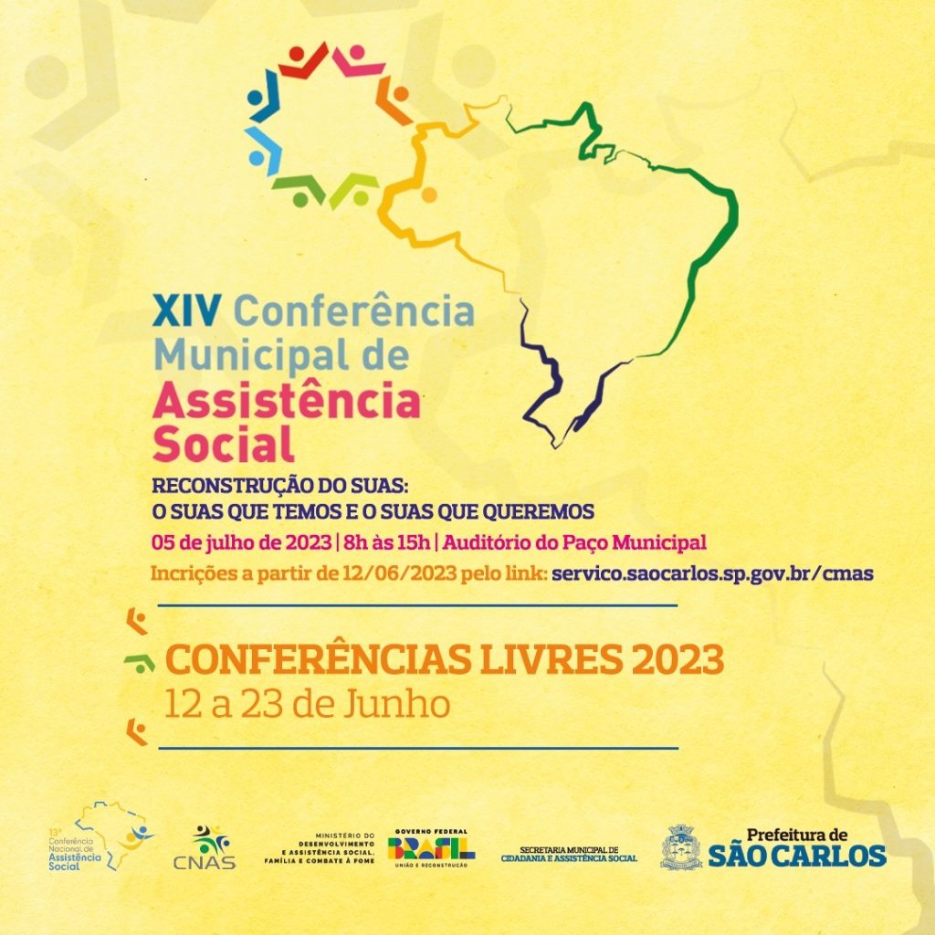 EVENTOS PREPARATÓRIOS DA CONFERÊNCIA MUNICIPAL DE ASSISTÊNCIA SOCIAL COMEÇAM NA PRÓXIMA SEMANA