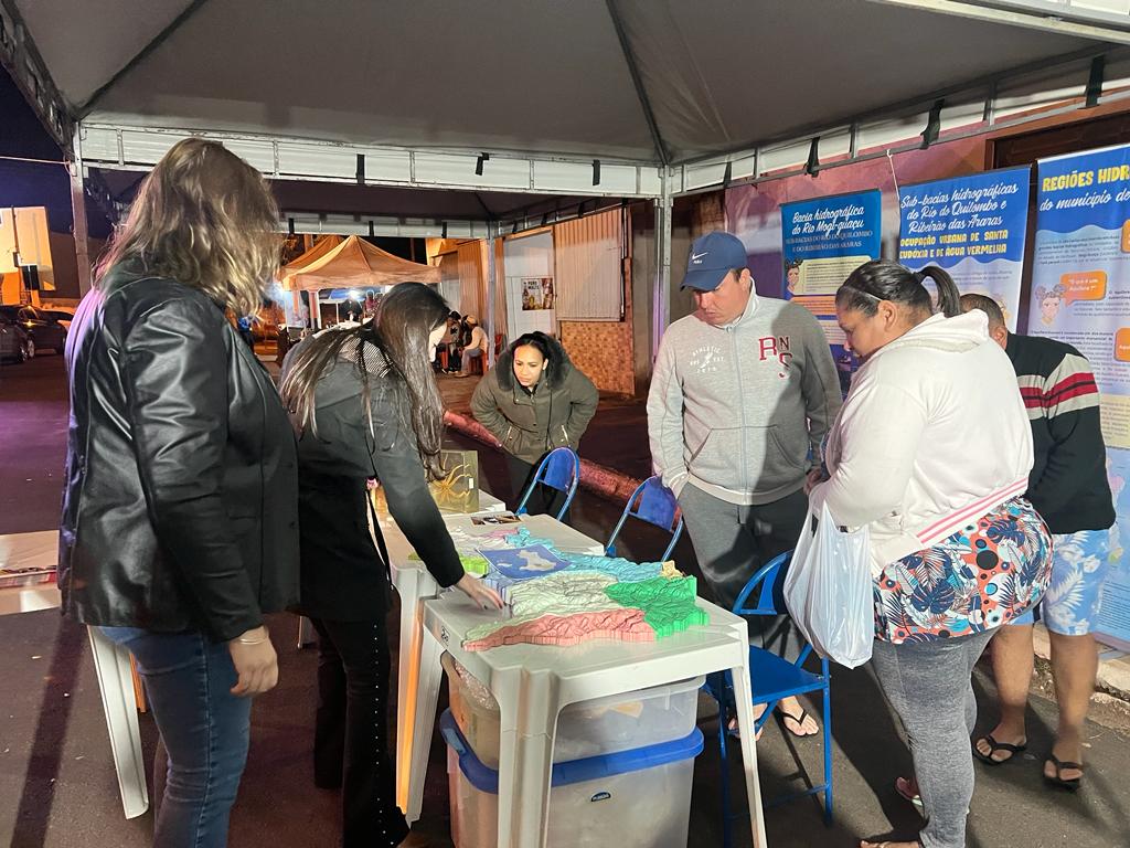 PREFEITURA E CDCC/USP REALIZAM EXPOSIÇÃO SOBRE FAUNA E BACIAS HIDROGRÁFICAS NO DISTRITO DE SANTA EUDÓXIA