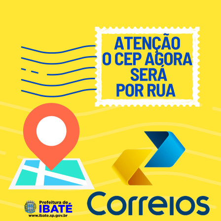 Correios anuncia implantação de CEP por logradouro em Ibaté