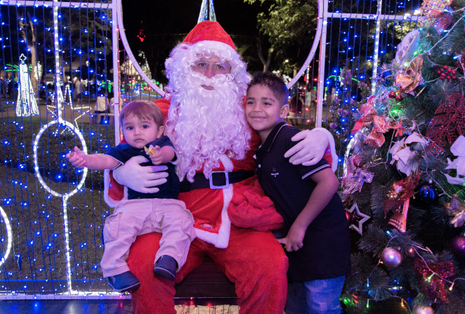 Natal de Luzes & Sons segue neste próximo final de semana, com diversas atrações na Praça Central