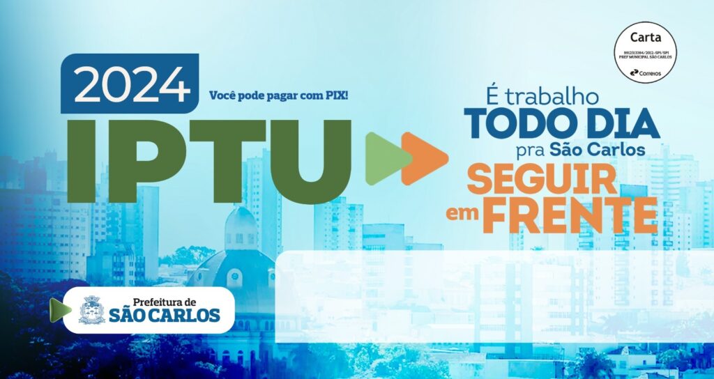 PREFEITURA INICIA DISTRIBUIÇÃO DOS CARNÊS DO IPTU NA PRÓXIMA SEMANA