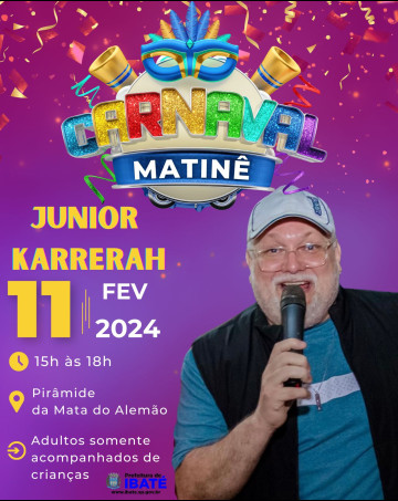 Ibaté tem programação especial de Carnaval neste domingo (11) para as crianças