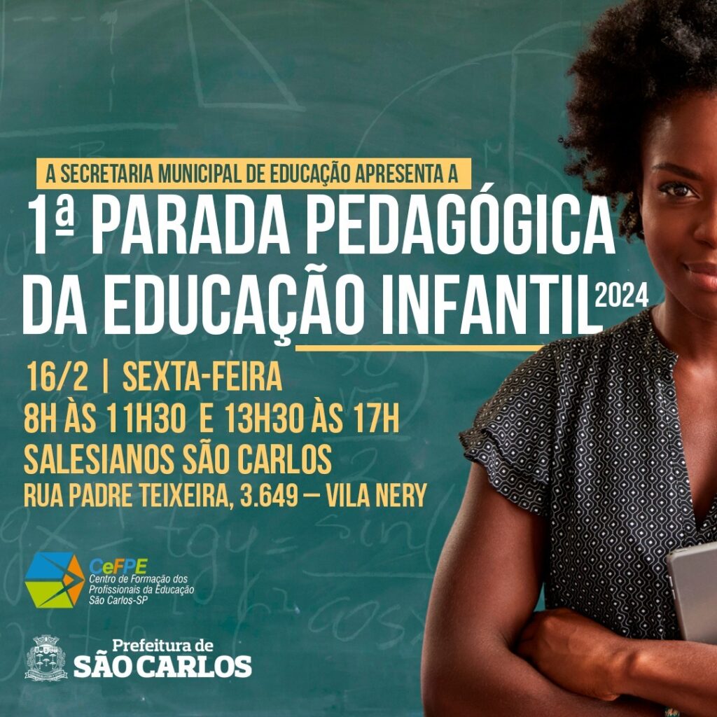I PARADA PEDAGÓGICA DA EDUCAÇÃO INFANTIL SERÁ REALIZADA NESTA SEXTA-FEIRA