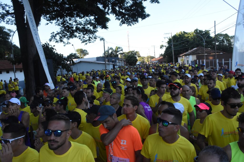 MEIA MARATONA ÁGUA VERMELHA SANTA EUDÓXIA REUNIU MILHARES DE ATLETAS