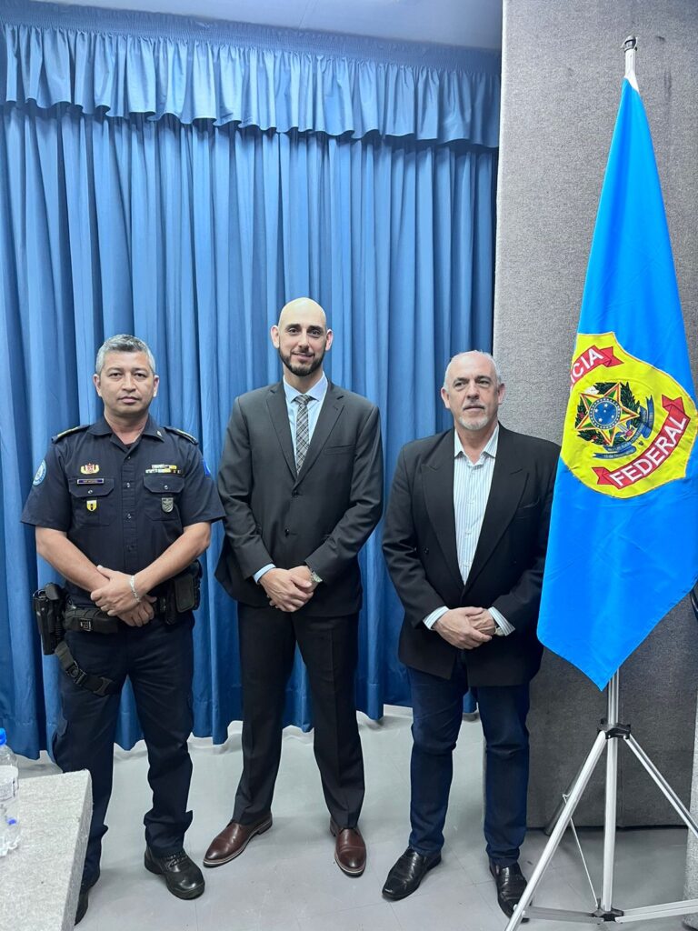 SAMIR GARDINI PARTICIPA DA POSSE DO NOVO DELEGADO DA POLÍCIA FEDERAL