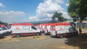 SÃO CARLOS RECEBE DUAS NOVAS AMBULÂNCIAS DO MINISTÉRIO DA SAÚDE