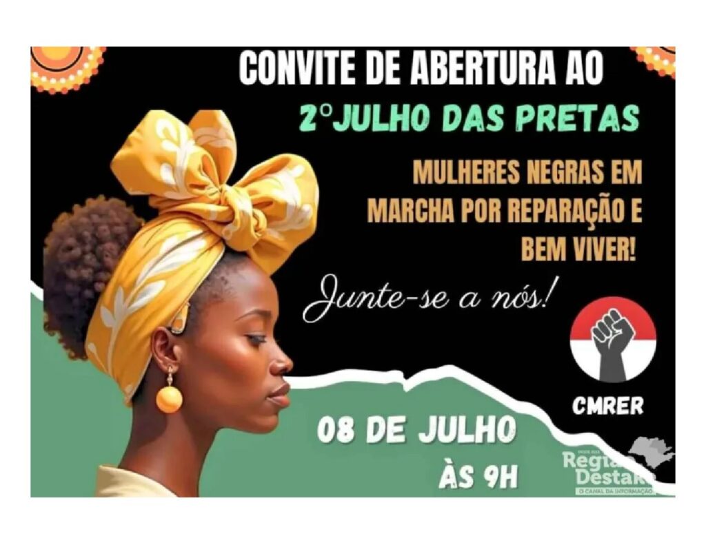 Ibaté realiza 2ª edição do “Julho das Pretas” em homenagem às mulheres negras