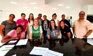 HERICA DONATO ACOMPANHA INÍCIO DO CURSO DE CONFEITARIA EM SANTA EUDÓXIA