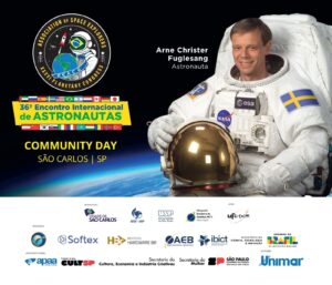 ASTRONAUTA SUECO VEM A SÃO CARLOS PARA ENCONTRO COM ESTUDANTES E PESQUISADORES