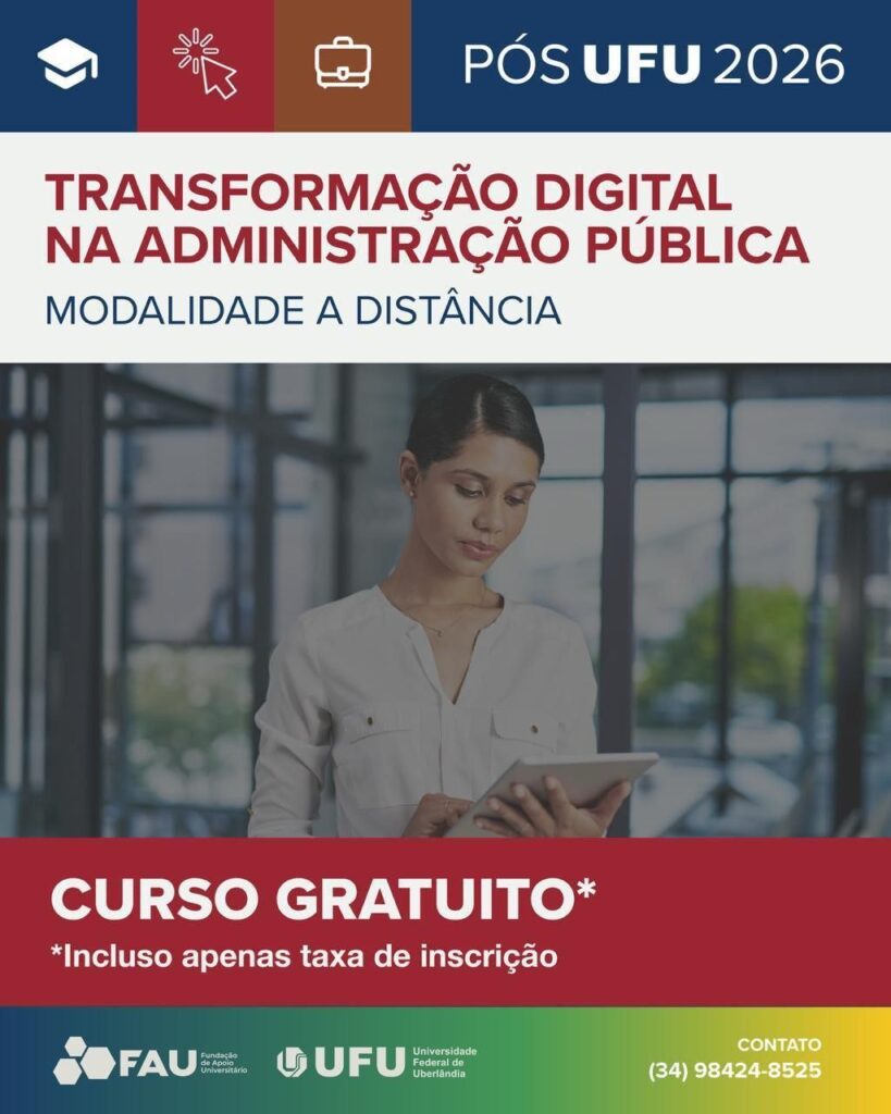FESC INTEGRA POLO DE CURSO GRATUITO DE PÓS-GRADUAÇÃO EM TRANSFORMAÇÃO DIGITAL NA ADMINISTRAÇÃO PÚBLICA