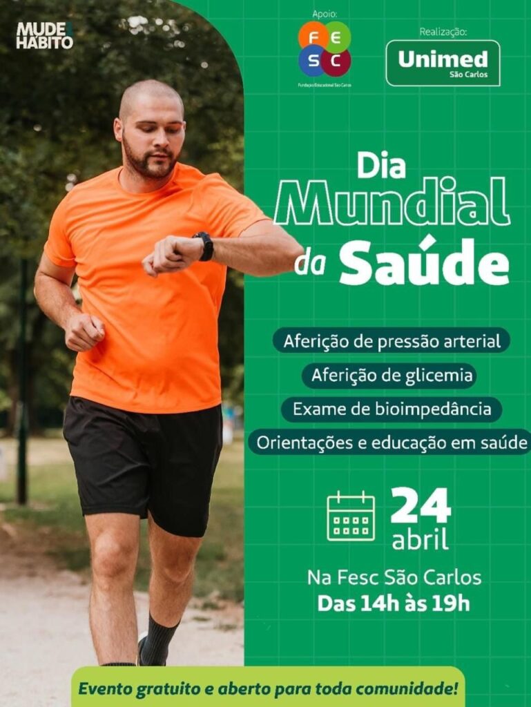 FESC PROMOVE AÇÃO GRATUITA NO DIA MUNDIAL DA SAÚDE EM PARCERIA COM A UNIMED